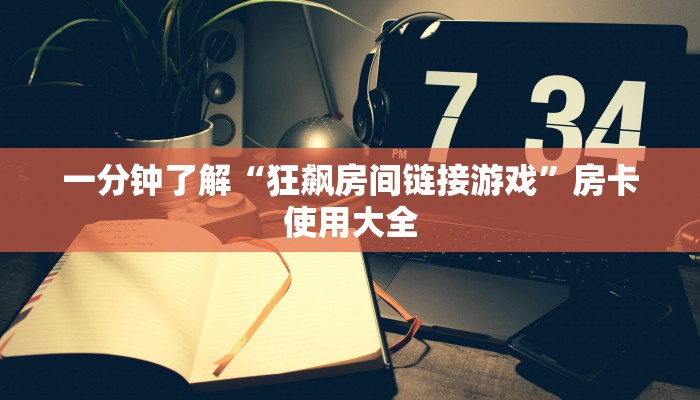 一分钟了解“狂飙房间链接游戏”房卡使用大全