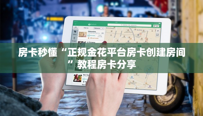 房卡秒懂“正规金花平台房卡创建房间”教程房卡分享